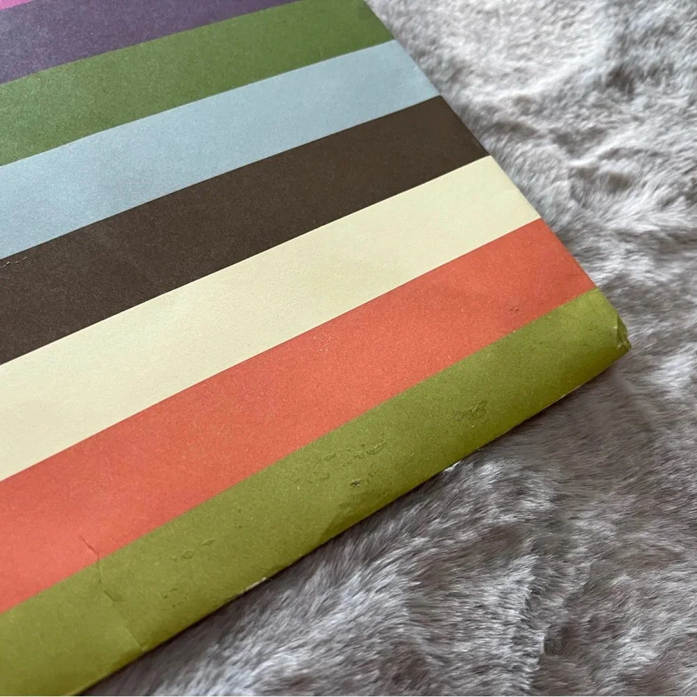 Coach Multicolor Striped XL Gift Box and Shopping Bag B - Picture 5 of 15